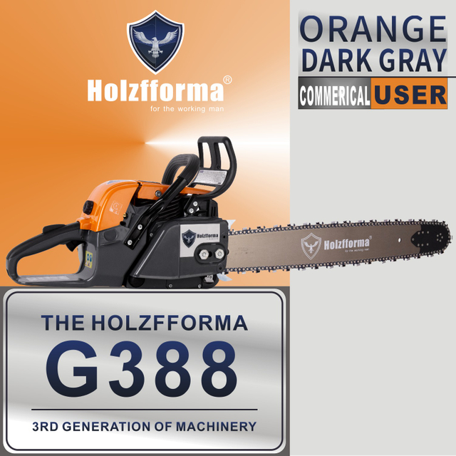 72cc Holzfforma® G388 Gasoline Chain Saw Power Head Only Without Guide Bar and Saw Chain All Parts Are For 038 038 AV 038 MS380 MS381 MAGNUM Chainsaw