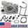 US STOCK - Crankcase Cylinder Muffler Gasket Fuel Oil Line Filter Decompression Valve Spark Plug Combo For Stihl MS361 MS341 Chainsaw 2-4 Days Delivery Time Fast Shipping For US Customers Only