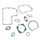 Aftermarket Stihl 070 090 Chainsaw Crankcase Cylinder Muffler Fuel Oil Tank Gasket Set 1106 029 2300, 1106 149 0600, 1106 359 1110, 1106 359 0700