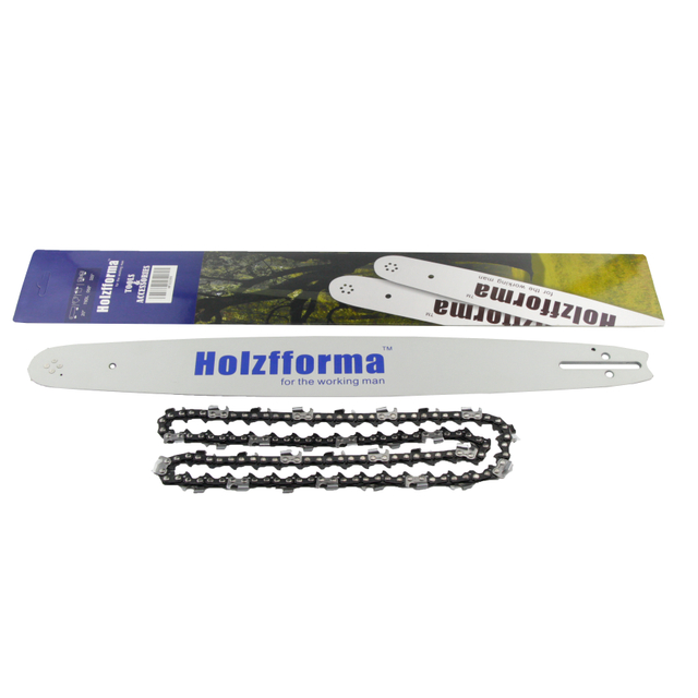 Holzfforma® 20Inch Guide Bar &Saw Chain Combo .325 .058 78DL For Husqvarna Jonsered Dolmar Mcculloch Cub Cadet Efco Homelite Makita Partner Poulan Redmax Sears Solo
