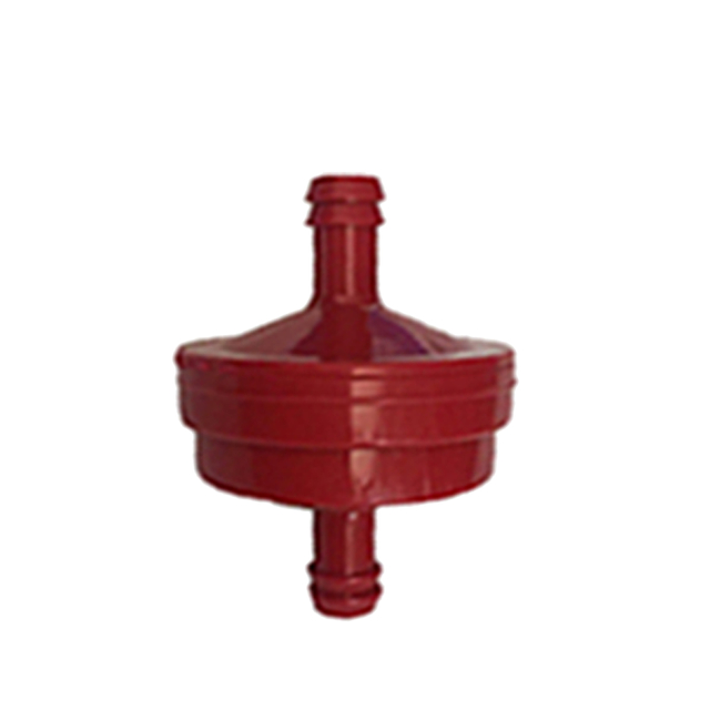 1/4 Inline Briggs & Stratton 5018H Fuel Filter Cleaner Red OEM 298090, 298090S, 4105, 5018B, 5018K