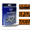 Holzfforma® Skip Chain Semi Chisel 3/8\'\' .050\'\' 28inch 92DL Chainsaw Saw Chain Top Quality German Blades and Links