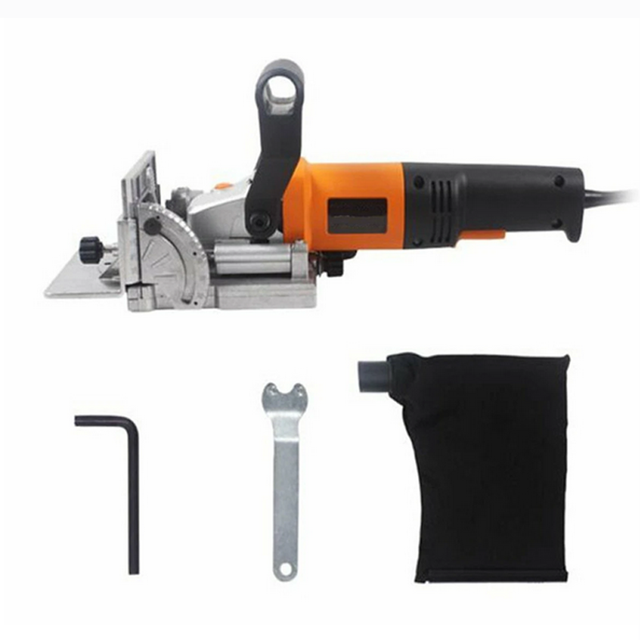 230V 760W Electric Jointer Wood Working Tenoning Biscuit Puzzle Machine Groover With EU Plug