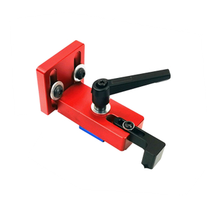 Fixed T-Slot Miter Track Stop Chute Stopper 45 Type Manual Woodworking DIY Tools