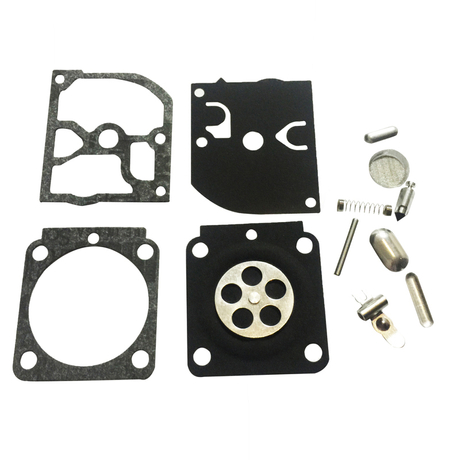 5-Pack Carburetor Repair Kit For Stihl BG55, MM55, HS45, FS38, FS55 - Fits Zama C1Q-S Series