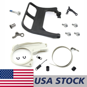 US STOCK - Hand Guard Chain Brake Band Cover Spring Level Screw Bushing Combo For Stihl MS361 MS341 Chainsaw 2-4 Days Delivery Time Fast Shipping For US Customers Only