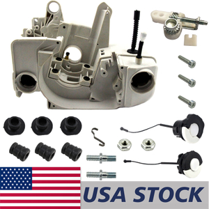 US STOCK - Crankcase Annular Buffer Plug Cap Chain Adjuster Fuel Oil Cap Flat Spring Collar Screw Nut Combo For Stihl MS250 025 Chainsaw 2-4 Days Delivery Time Fast Shipping For US Customers Only