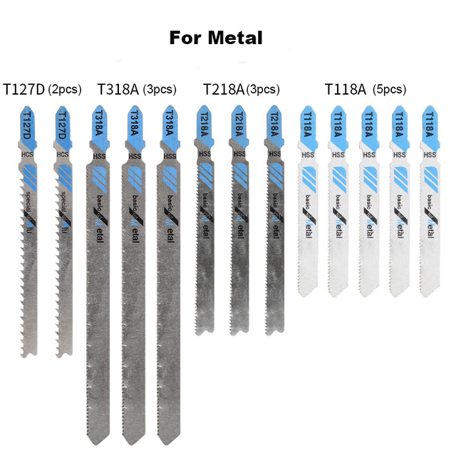 48pcs Reciprocating Saw Blade Set Jigsaw Blade For Wood Metal Cutting