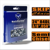 Holzfforma® Skip Chain Semi Chisel 3/8\'\' .050\'\' 24inch 84DL Chainsaw Saw Chain Top Quality German Blades and Links