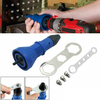 Rivet Nut Gun Adapter Cordless Riveting Insert Nut Tool Kit For Electric Power Drill