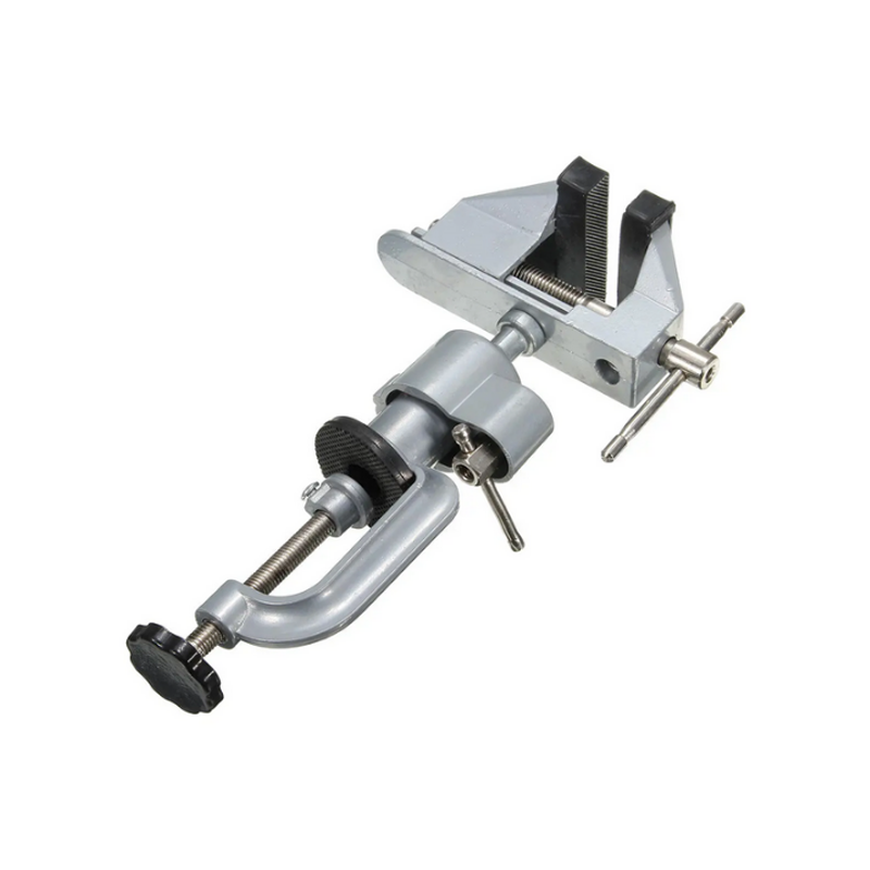 Work Bench Vise Workbench Swive Tabletop Clamp Vice Tilts Rotatesl 360° Rotating Clamp Table Top Deluxe Craft Repair DIY Tool