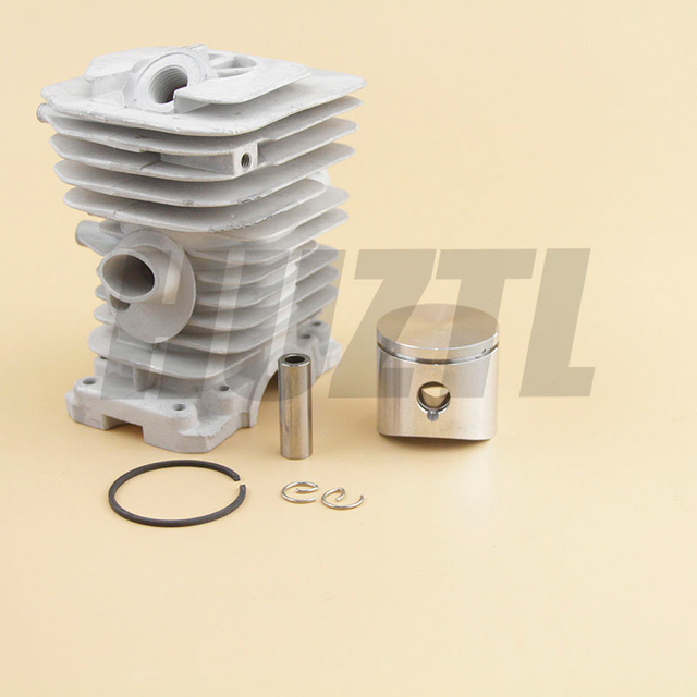 Husqvarna 136 137 141 142 38MM Cylinder Piston WT Ring Pin Circlip OEM# 530 06 99 40