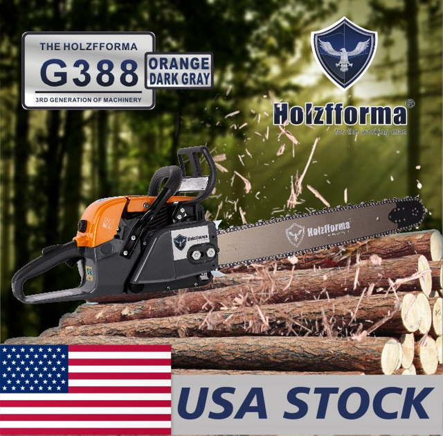 US STOCK - 72cc Holzfforma® G388 Gasoline Chain Saw Power Head Only Without Guide Bar and Saw Chain All Parts Are For 038 038 AV 038 MS380 MS381 MAGNUM Chainsaw 2-4 Days Delivery Time Fast Shipping For US Customers Only