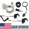 US STOCK - Oil Pump Worm Spring Oil Hose Filter Cap Spark Plug Combo For Stihl MS260 026 Chainsaw 2-4 Days Delivery Time Fast Shipping For US Customers Only