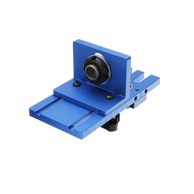 Aluminum Alloy Dowelling Jig Set Wood Dowel Drilling Position Jig Woodworking Tool