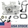 US STOCK - Crankcase Cylinder Muffler Gasket Oil Seal Fuel Oil Hose Filter Cap NGK Spark Plug Combo For MS460 046 Chainsaw 2-4 Days Delivery Time Fast Shipping For US Customers Only