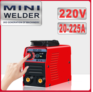 ZX7-225 220V 225A Mini Electric Welding Machine German IGBT DC Inverter ARC MMA Stick Welder With US Plug