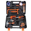 13pcs Measuring Teflon Insulating Tape Nipper Pliers Screwdriver Wrench Hammer Saw Frame Nipper Pliers Household Combination Kit Hardware Toolbox Wide Application Hand Tool
