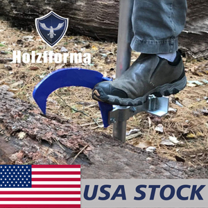 US STOCK - Alloy Timberjack Wood Chuck Log Lifter Roller Fencing Jack Hook Detachable Tool Blue color With Two Jacks 2-4 Days Delivery Time Fast Shipping For US Customers Only
