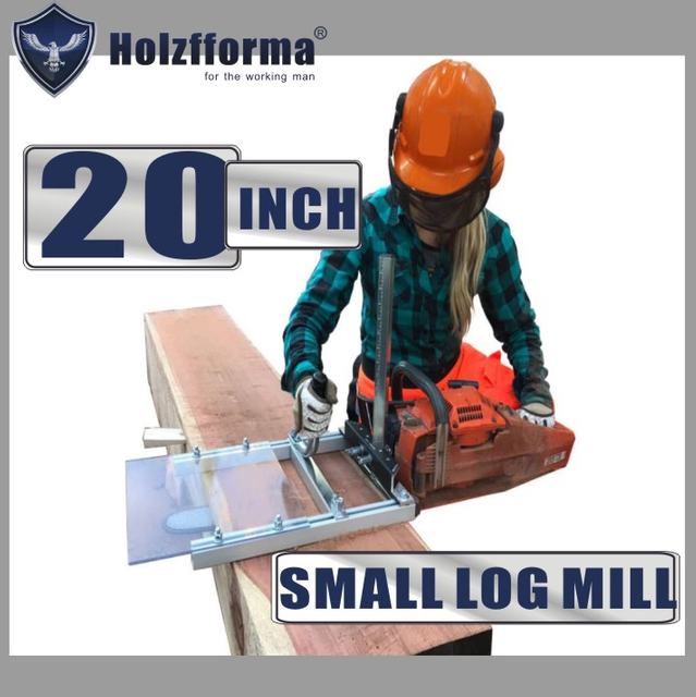 20 Inch (50cm) Holzfforma® Small Log Mill Planking Milling From 14'' to 20'' Guide Bar
