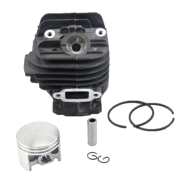 44mm Cylinder Piston Kit For Stihl 026 MS260 Chainsaw 1121 020 1203 With Pin Ring Circlip