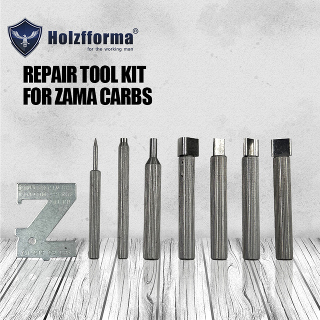 8in1 Holzfforma Carburetor Repair Tool Kit With Z Metering Lever Gauge Adjusterment Tool For Zama Carburetors Replaces OEM ZTK-101