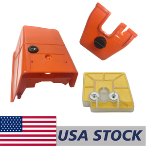 US STOCK - Air Filter Cleaner Cover Tops Shroud Engine Cover Combo For Stihl 036 Chainsaw 2-4 Days Delivery Time Fast Shipping For US Customers Only