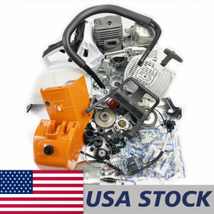 US STOCK - Farmertec Complete Aftermarket Repair Parts Kit For Holzfforma G888 STIHL MS880 088 Chainsaw Engine Motor Crankcase Crankshaft Carburetor Fuel Tank Cylinder Piston Ignition Coil Muffler 2-4 Days Delivery Time Fast Shipping For US Customers Only
