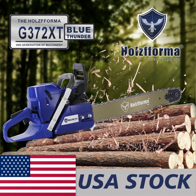 US STOCK - 71cc Holzfforma® G372XT Gasoline Chain Saw Power Head Lower Fuel Consumption 50mm Bore Without Guide Bar and Chain Top Quality By Farmertec All Parts Are For H372X TORQ Chainsaw 2-4 Days Delivery Time Fast Shipping For US Customers Only