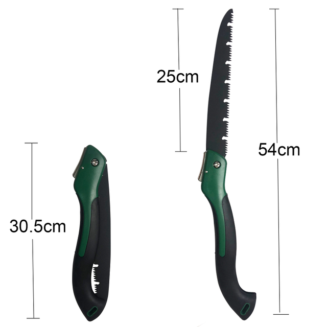 25cm (10 inch) Blade Big Size Hand Saw Portable Folding Pruning Saw (updated version type blade) For Trimming Wood Tree Garden Woodworking