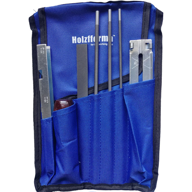 Holzfforma® Chain Saw Sharpening Kit Chainsaw File Tool Set Guide Bar File