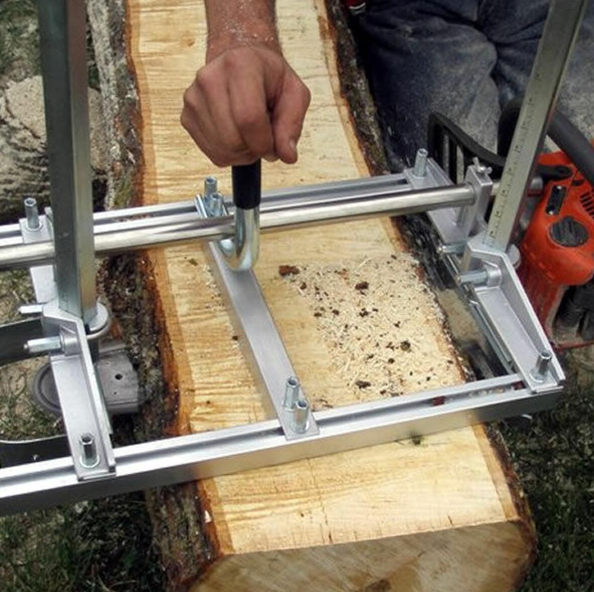 Holzfforma 48 Inch Chainsaw Mill - Plank & Lumber Milling, Fits 18" To 48" Bars