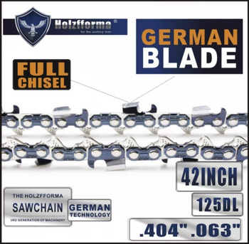 Holzfforma® 42 Inch .404 .063 125DL Full Chisel Chain For Stihl 088 MS880 070 090 084 076 075 051 050 Chainsaw