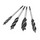 10-17mm Four Slot Four Blade Wood Working Auger Drill Bit 1/4'' Hex Shank Bore Hole Twist Drill Bit