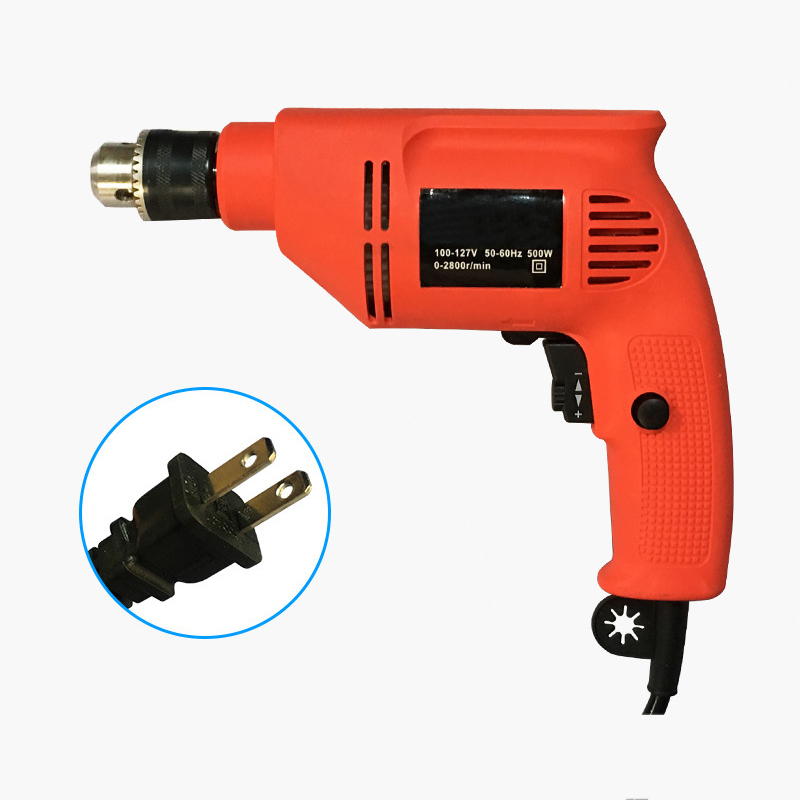 100-127V Electric Impact Wrench Torque Drill Equipment Tool 500W With US Plug