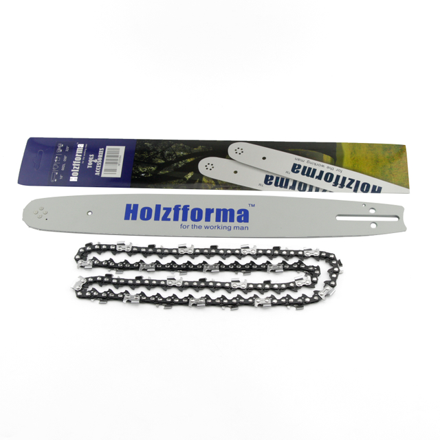 Holzfforma® 16Inch Guide Bar &Saw Chain Combo .325 .058 66DL For Husqvarna Jonsered Dolmar Mcculloch Cub Cadet Efco Homelite Makita Partner Poulan Redmax Sears Solo