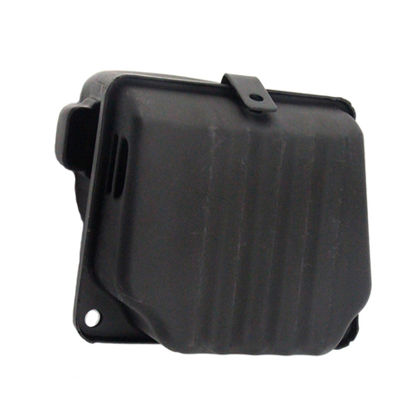 Muffler Exhaust for STIHL 038 380 MS380 MS381 1119 140 Lawn Strimmer