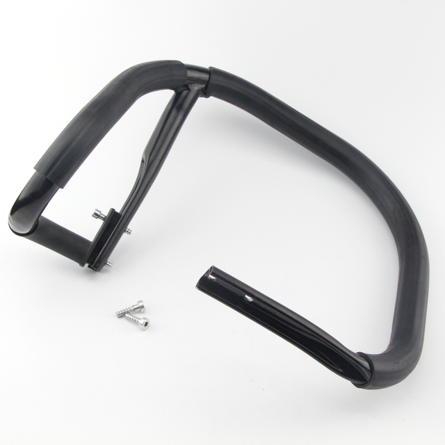 Aftermarket STIHL 044 046 MS440 MS460 Chainsaw Wrap Around Handle Bar Handlebar with Elbow Connector Screws OEM# 1128 790 3600, 1128 791 5500, 1128 790 1750