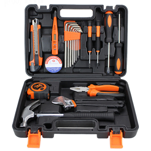 20pcs Wrench Measuring Insulating Tape Screwdriver Wire-cutter Household Combination Kit Hardware Toolbox Wide Application Hand Tool