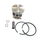 Aftermarket Husqvarna Partner K1250 K3120 K3122 60MM Piston Kit WT Ring Pin Circlip OEM# 501 89 41-03