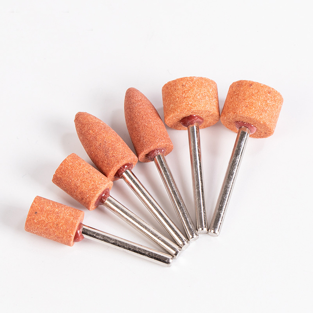 10pcs Abrasive Mounted Stone Grinding Stone Head Wheel Abrasive Tool For Rotary Tool Grinding Polishing Carving Burnishing