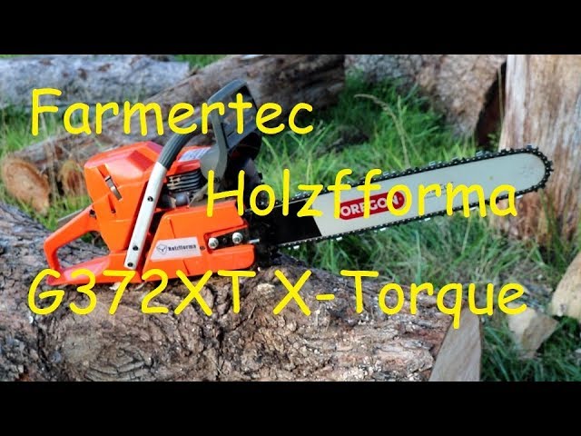 Unboxing the G372XT X-Torque Chainsaw