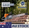 AU STOCK - 71cc Holzfforma® Orange Dark Gray G444 Gasoline Chain Saw Power Head Without Guide Bar and Chain Top Quality By Farmertec All parts are For MS440 044 Chainsaw 2-4 Days Delivery Time Fast Shipping For AU Customers Only