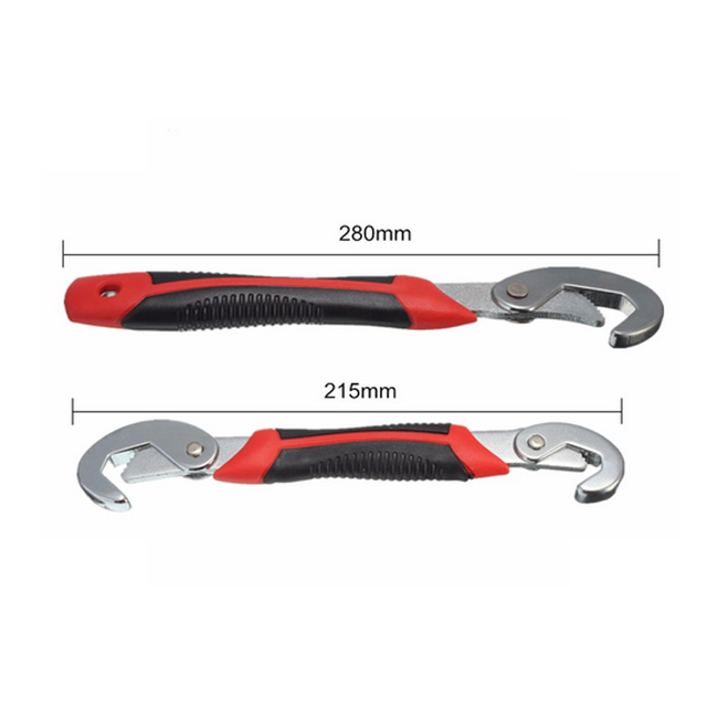 2Pcs 8-32mm Universal Quick Adjustable Multi-function Wrench Spanner