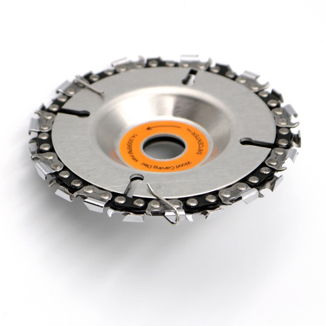 4inch or 4-1/2 Grinder Disc With Chain Wood Carving Disc For Angle Grinders