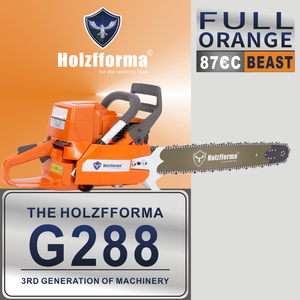 87cc Holzfforma® G288 Gasoline Chain Saw Power Head 54mm Bore Without Guide Bar and Chain Top Quality By Farmertec All parts are For Husqvarna 288 Chainsaw