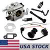 US STOCK - Ignition Coil Carburetor Gasket Fuel Oil Line Hose Filter Muffler Gasket Intake Manifold Combo For Stihl MS250 025 Chainsaw 2-4 Days Delivery Time Fast Shipping For US Customers Only