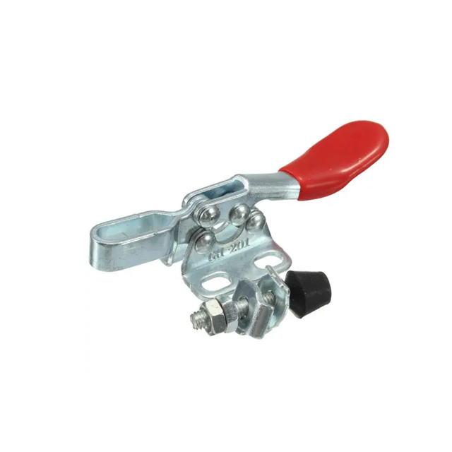 GH-201 Toggle Clamp Metal Horizontal Type Adjustable Fast Hand Clamp Quick Release Hand Tool Holding Capacity 27kg
