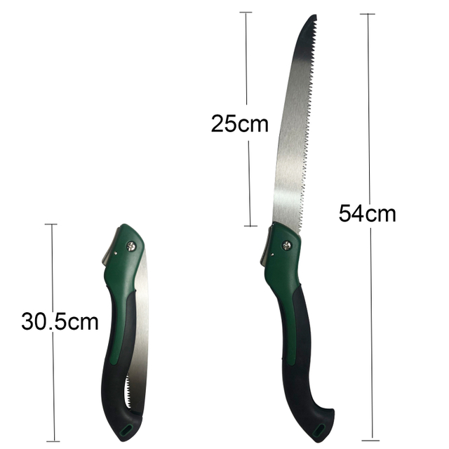 25cm (10 inch) Blade Big Size Hand Saw Portable Folding Pruning Saw (general type blade) For Trimming Wood Tree Garden Woodworking