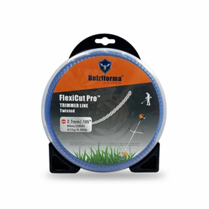 Holzfforma FlexiCut Pro™ .105'' 295FT String Trimmer Cutting Line Twisted Type Durability Sharpness Low Noise and Top Grade Quality